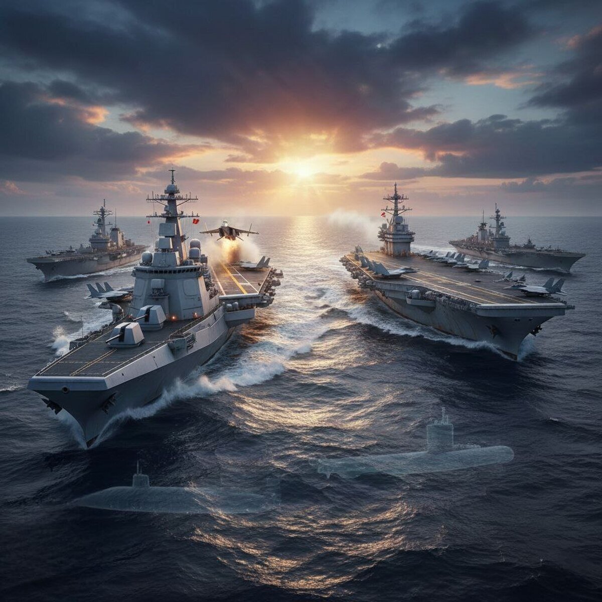 معرفی ۵ نیروی دریایی قدرتمند جهان