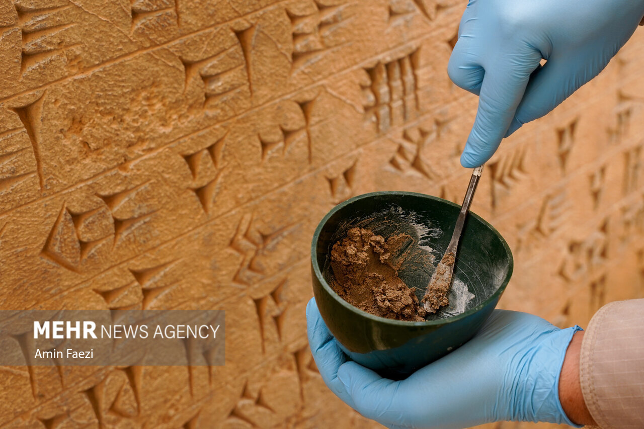 مرمت در حریم شاهان