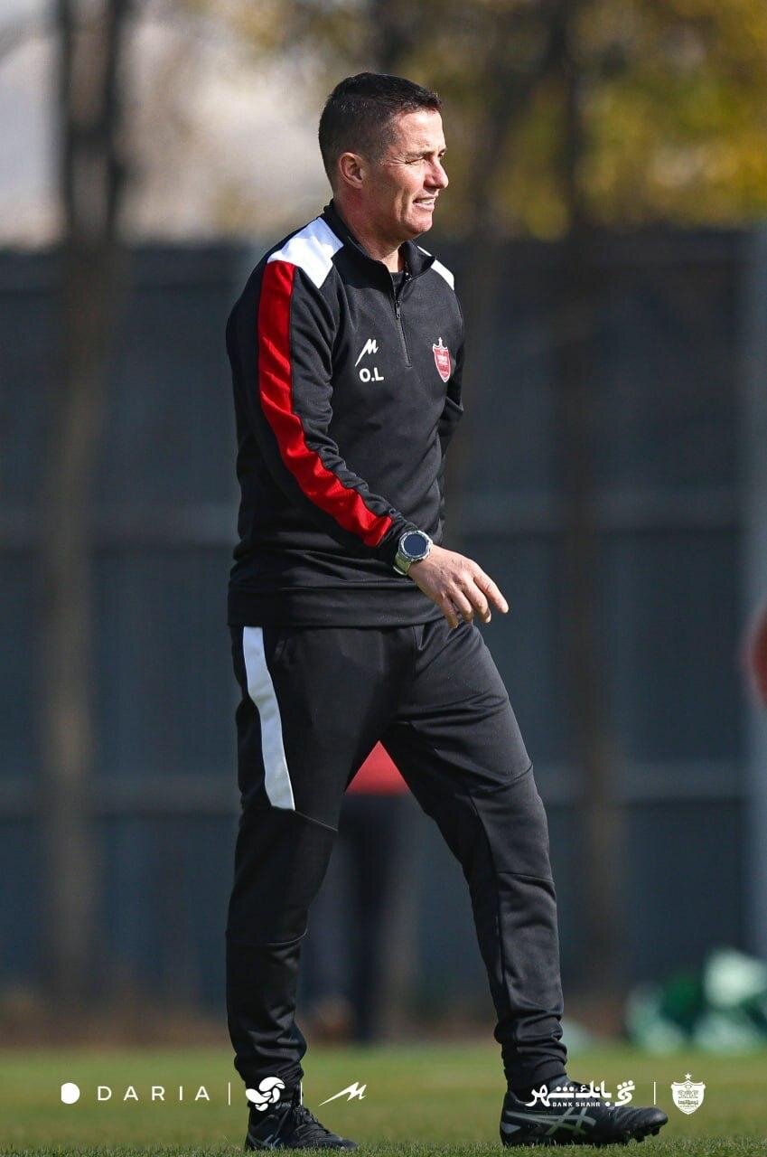 تصاویر آخرین تمرین پرسپولیس پیش از دربی ۱۰۶