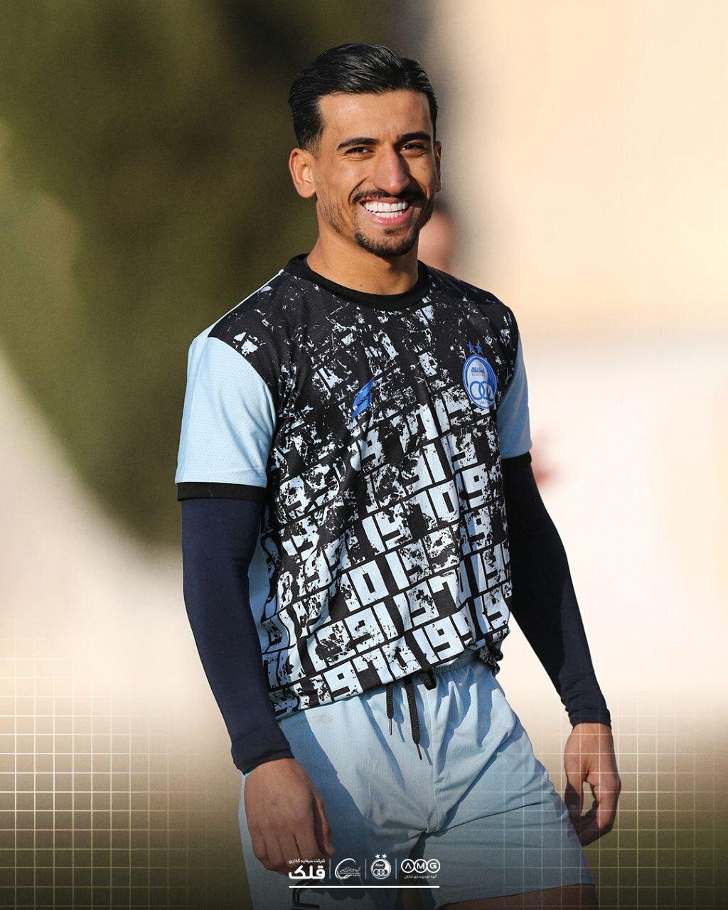 تمرین تیم فوتبال استقلال پیش از دربی ۱۰۶