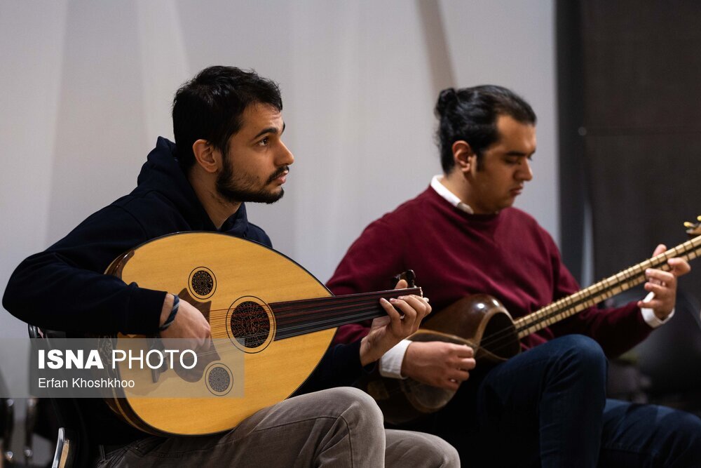 تمرین ارکستر سازهای ایرانی