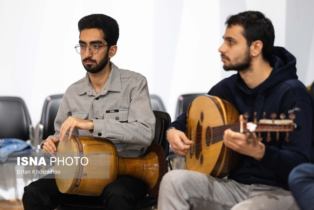 تمرین ارکستر سازهای ایرانی
