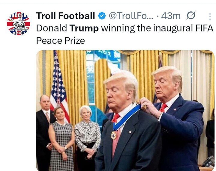 فراتر از طنز؛ واکنش کاربران انگلیسی‌زبان به اهدای «جایزه صلح» به ترامپ