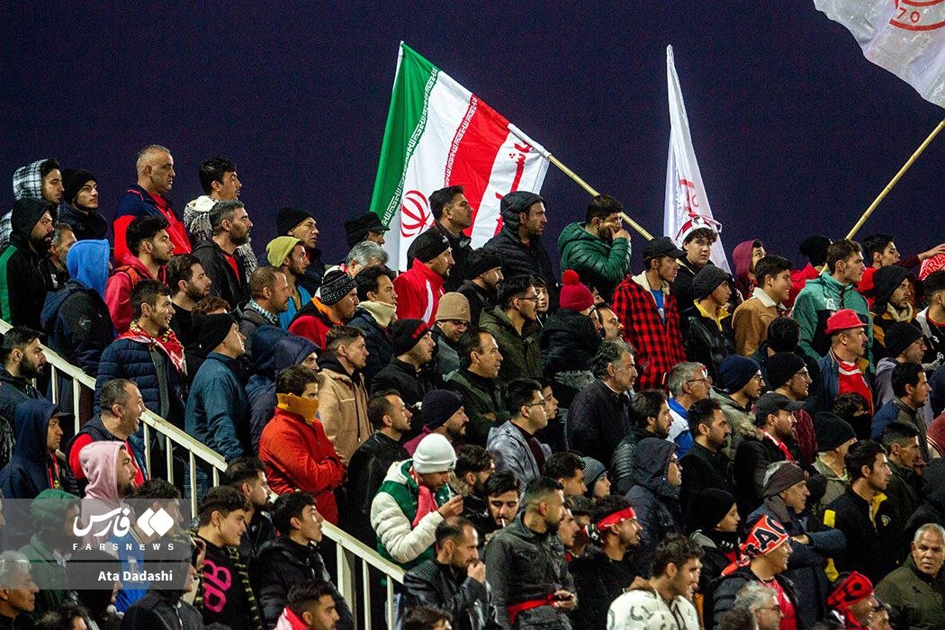 قاب‌هایی از دیدار روز گذشته تراکتور و استقلال خوزستان