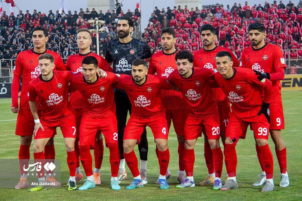 قاب‌هایی از دیدار روز گذشته تراکتور و استقلال خوزستان