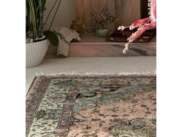 گلاب، فرش ایرانی و تخته نرد در خانه این مُدل جهانی چه معنایی می‌دهد؟