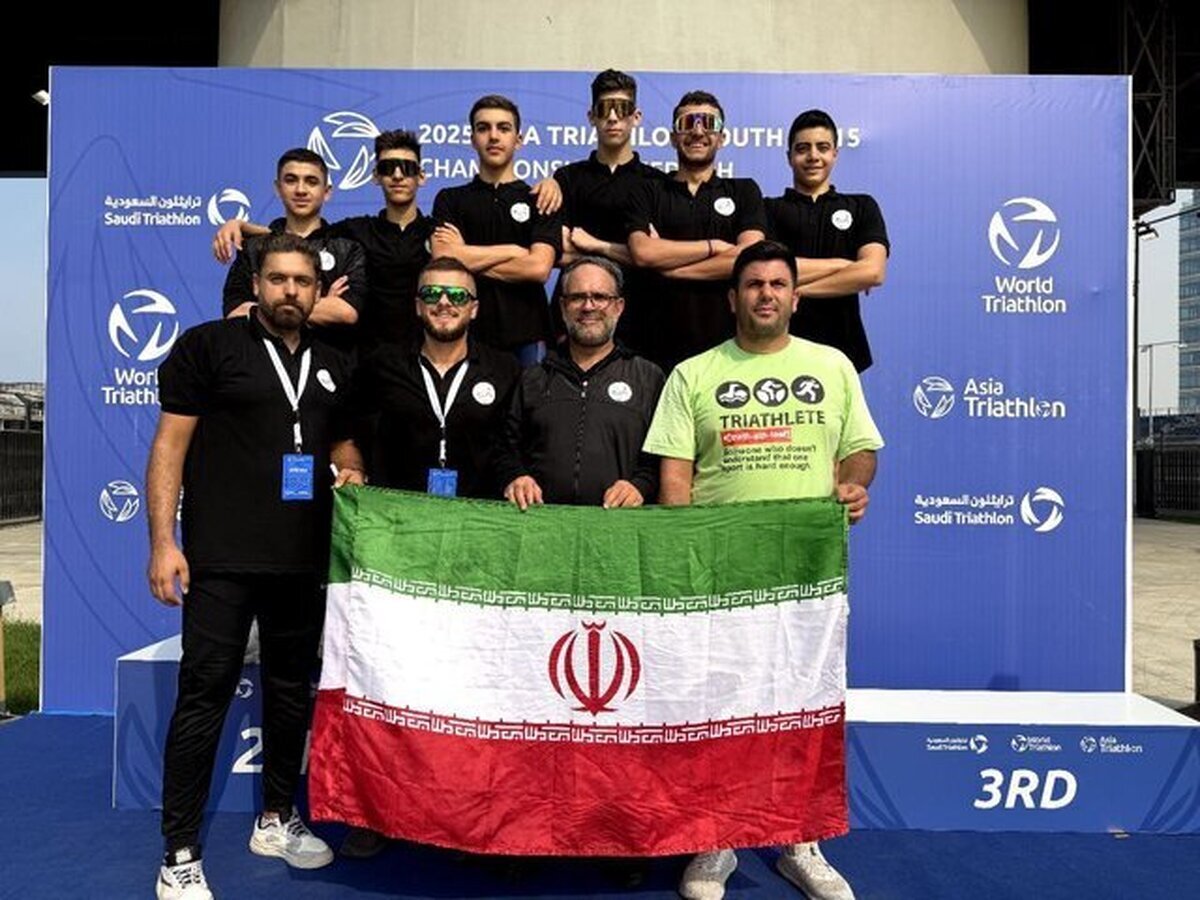 درخشش نوجوانان ترایاتلون ایران در آسیا