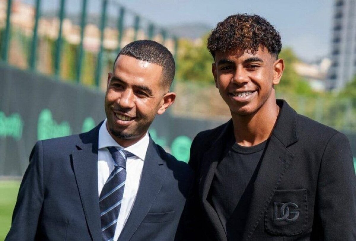 پدر لامین یامال حاشیه ساز شد!