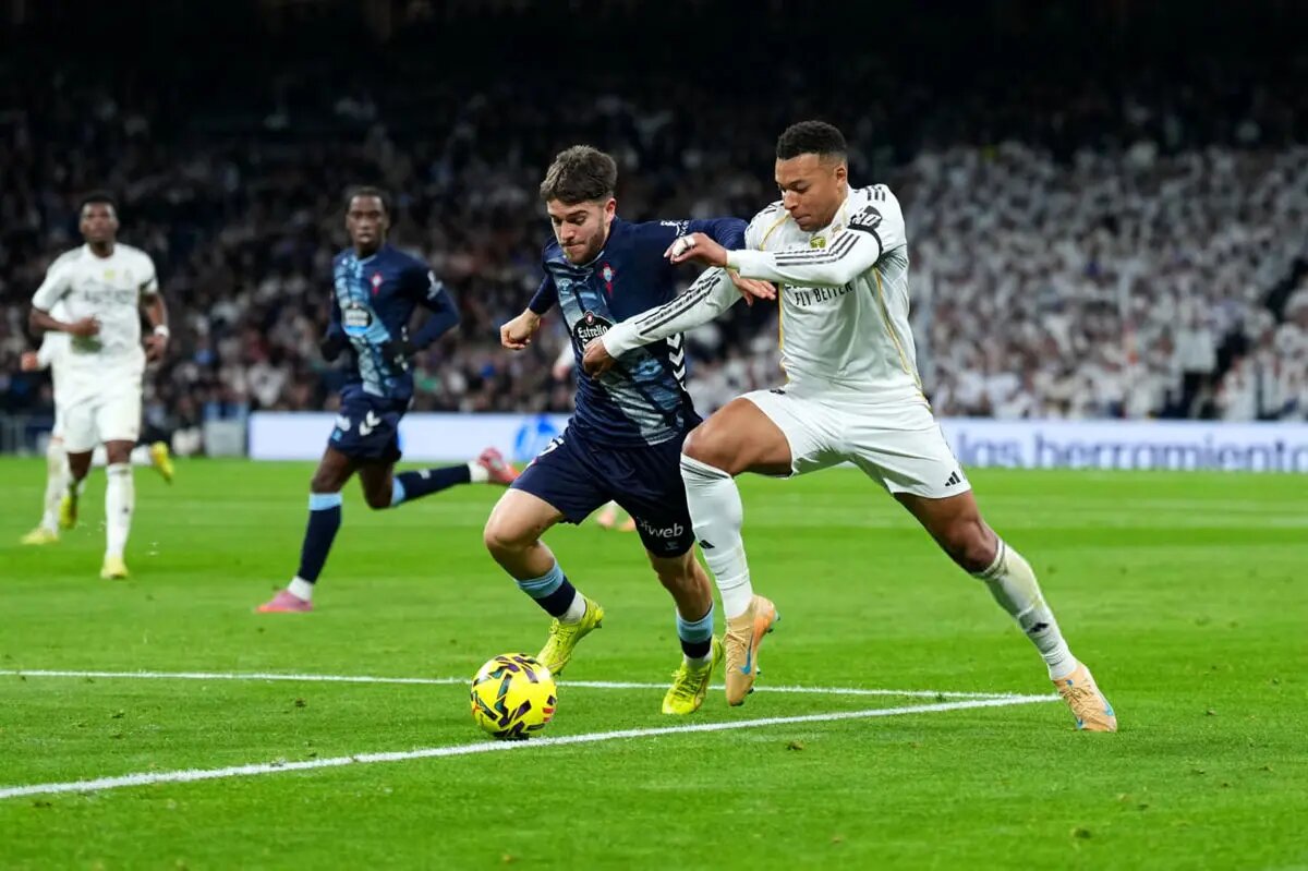 شکست 9 نفره رئال مادرید در خانه مقابل سلتاویگو