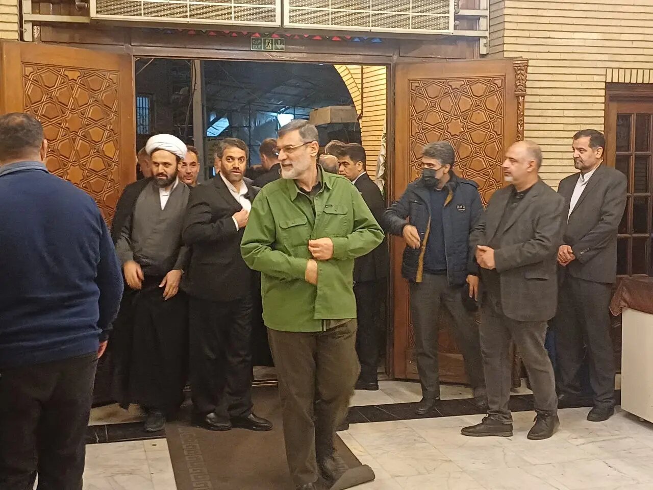 مراسم بزرگداشت همسر و فرزندان معاون رئیسجمهور برگزار شد+ تصاویر+ فیلم