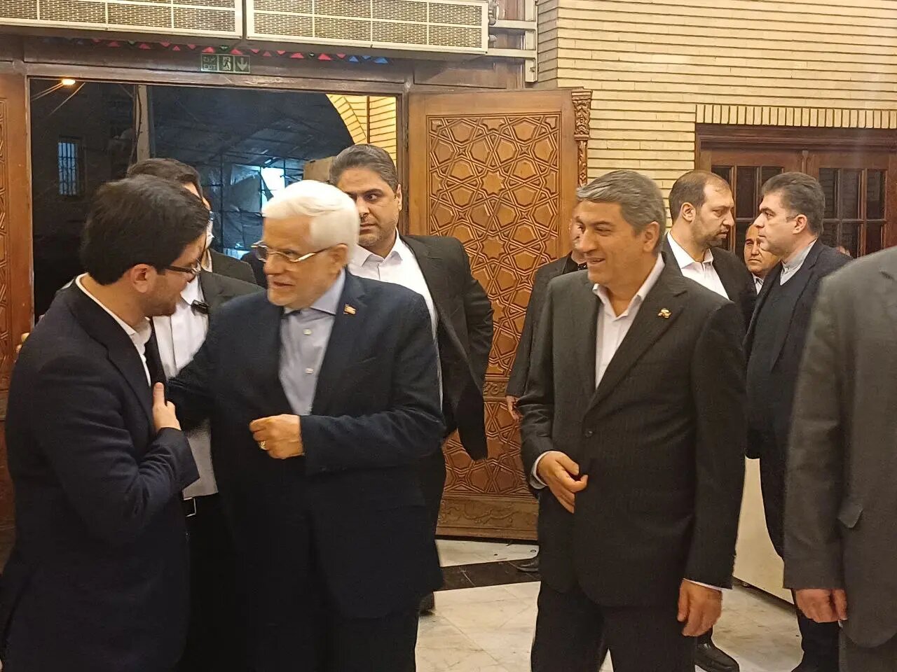 مراسم بزرگداشت همسر و فرزندان معاون رئیسجمهور برگزار شد+ تصاویر+ فیلم
