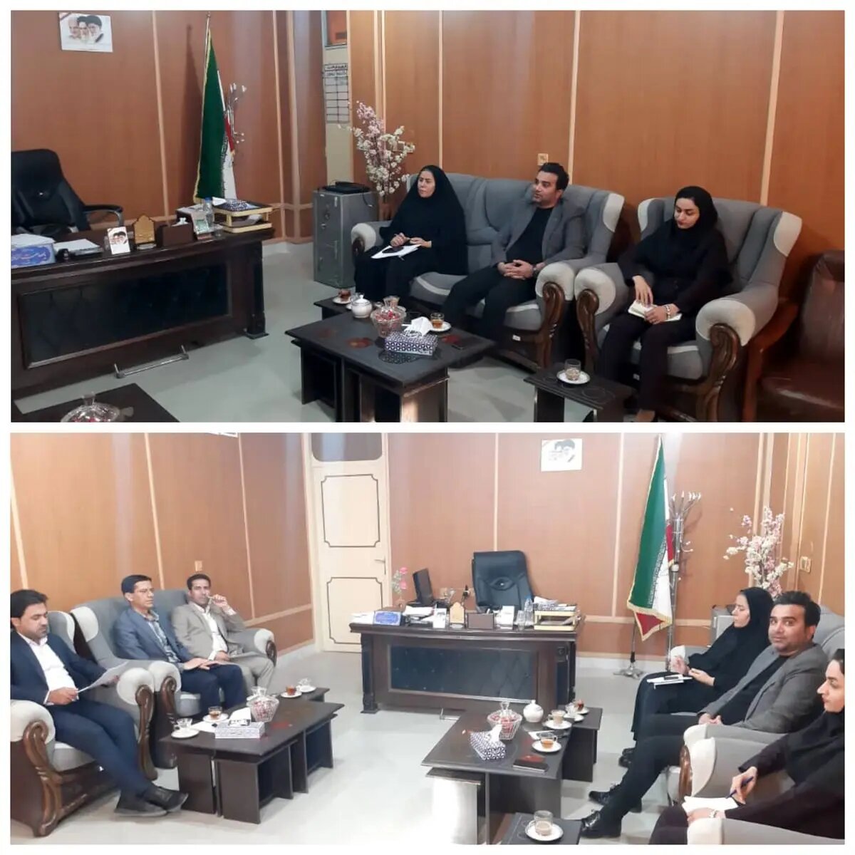 تفاهمنامه همکاری بهزیستی و آموزشوپرورش لامرد برای پیشگیری از آسیبهای اجتماعی دانشآموزان امضا شد