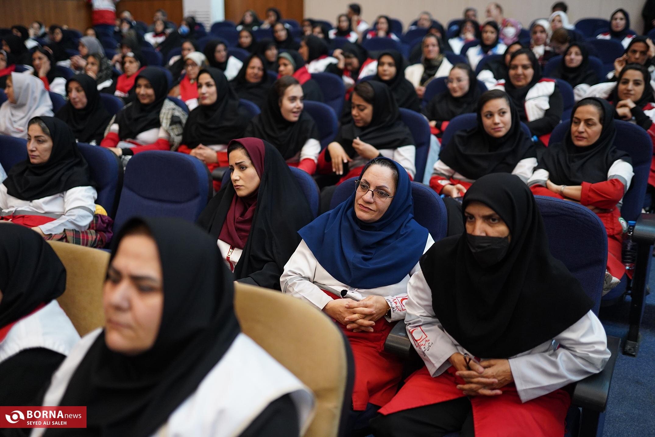 عکس/نکوداشت روز جهانی داوطلب هلال احمر