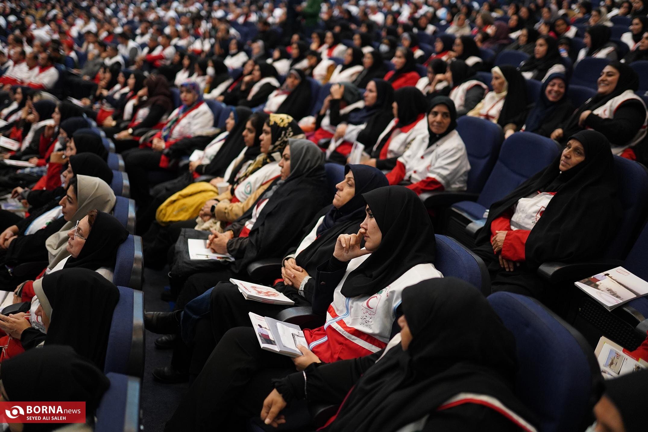 عکس/نکوداشت روز جهانی داوطلب هلال احمر