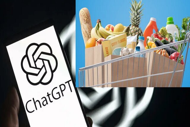 کاربران «چتجیپیتی» در حال چت کردن میتوانند خواروبار بخرند