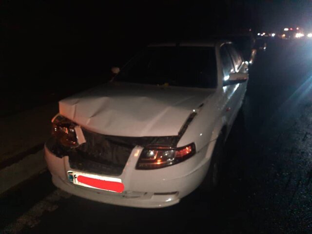 تصادف زنجیرهای ۱۶خودرو در بزرگراه امام علی(ع) به دلیل نشت گازوئیل