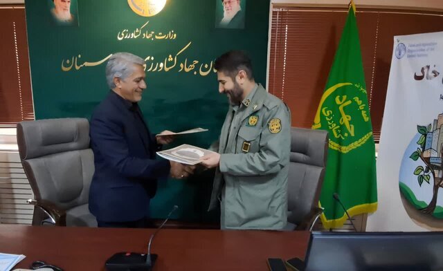 امضای تفاهمنامه برای جلوگیری از آلودگی خاک/ رهاسازی یک بهله شاهبوف در طبیعت دامغان