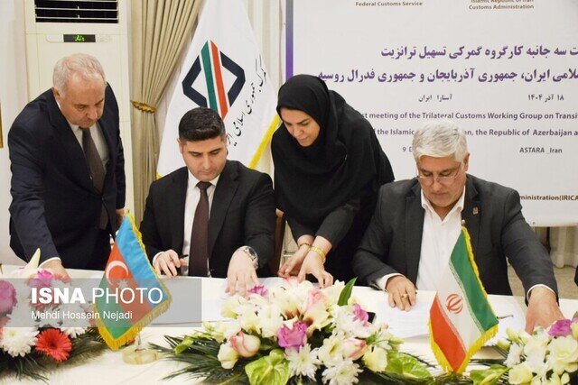 اولین گام عملی برای تسهیل ترانزیت بین ایران، روسیه و آذربایجان