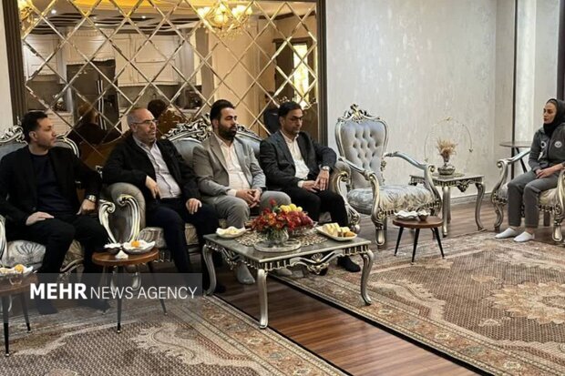 شهرداری صباشهر از قهرمان جهانی کونگفو تقدیر کرد