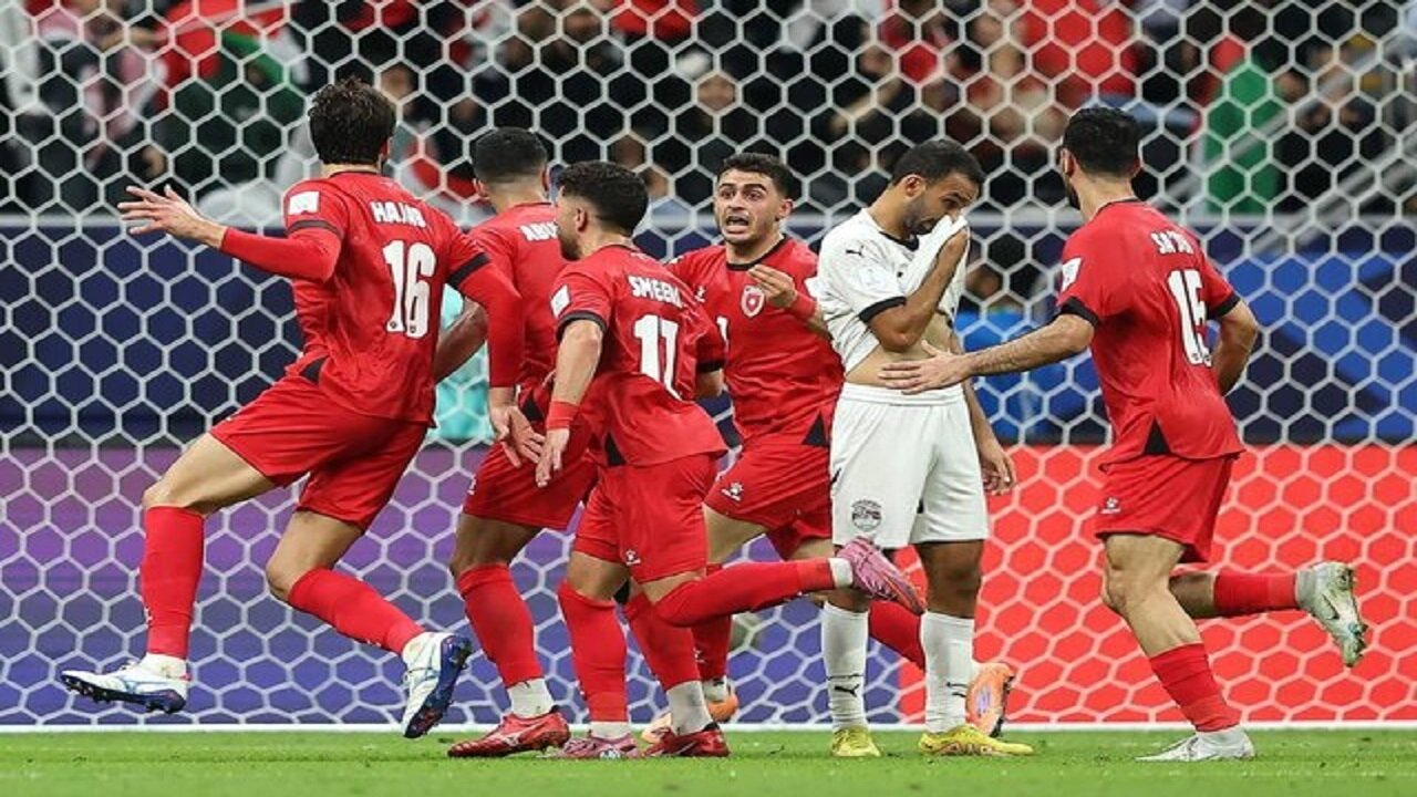 حذف زودهنگام مصر از جام کشورهای عربی با شکست سنگین مقابل اردن