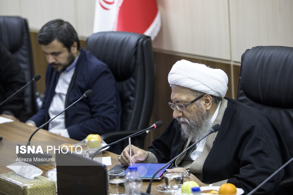 دیدار رئیس مجمع تشخیص مصلحت نظام با دانشجویان