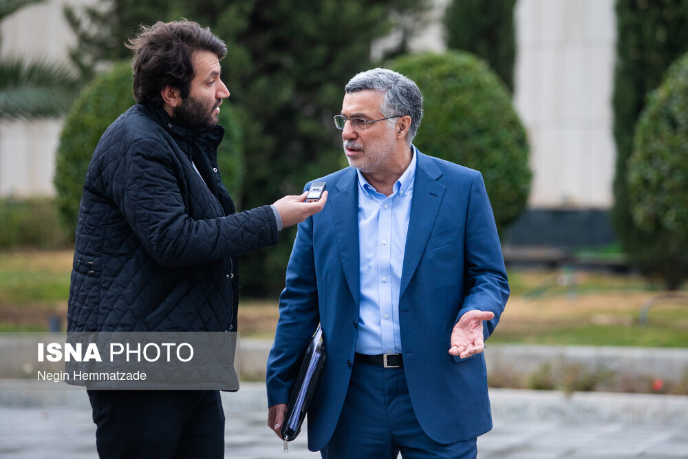 عکس/ جلسه پرسش و پاسخ اعضای هیات دولت با خبرنگاران