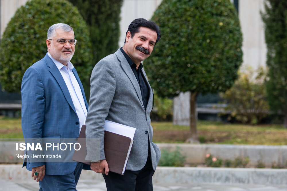 عکس/ جلسه پرسش و پاسخ اعضای هیات دولت با خبرنگاران