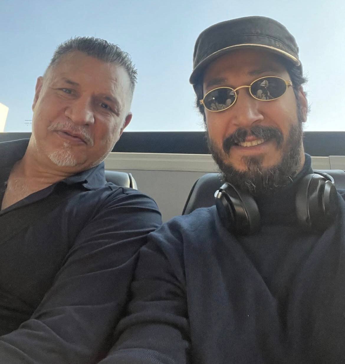 تصویری از بلندقدترین بازیگر ایران کنار علی دایی