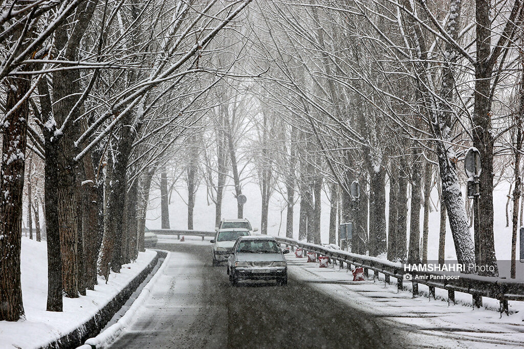 برف و باران ۲۰ استان کشور را فرا میگیرد
