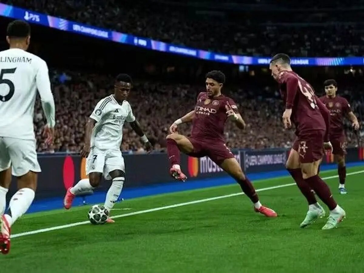 رئال مادرید - منچسترسیتی: شیشه عمر ژابی در دست گواردیولا