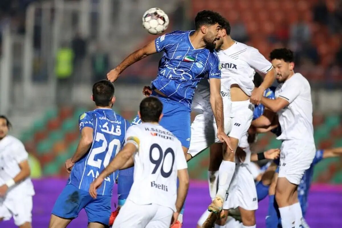 برتری یک نیمهای استقلال برابر ملوان با گل آشورماتوف