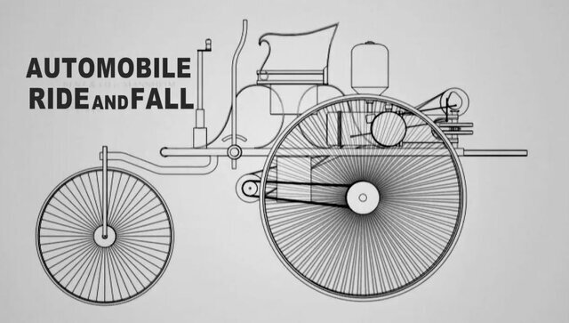 مسابقات جنونآمیز بشر در «اتومبیل: رانندگی و سقوط»