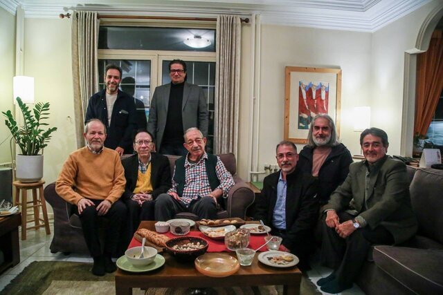 مجمع دبیران جشنواره موسیقی فجر در خانه حسن ریاحی