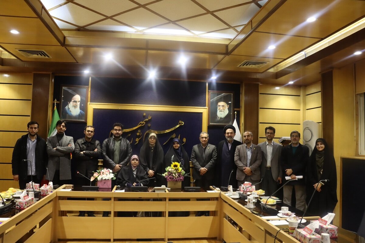 استقبال دانشگاه صنعتی شریف از دانشجوی جانباز جنگ ۱۲ روزه