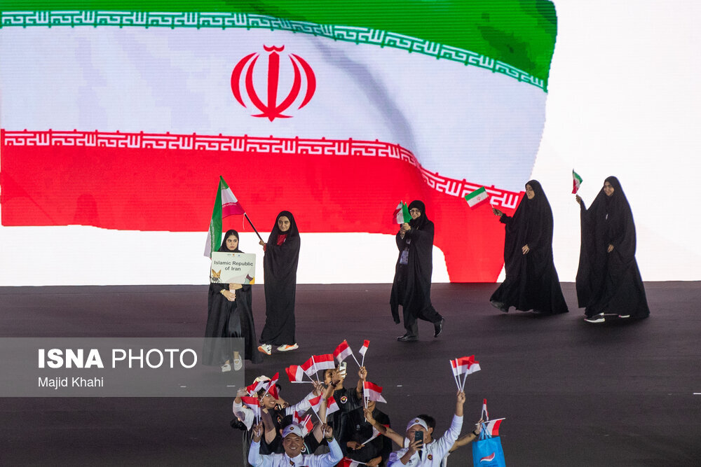 عکس/ مراسم افتتاحیه پنجمین دوره بازیهای پاراآسیایی جوانان