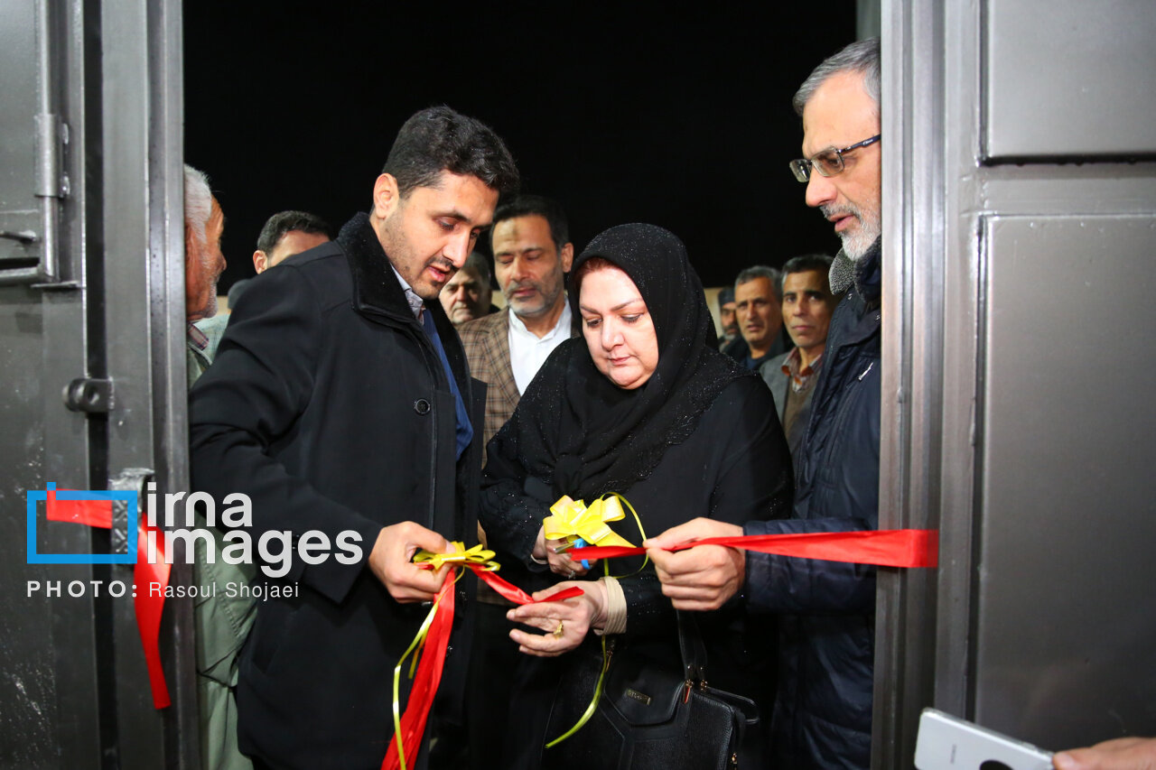 افتتاح سالن ورزشی «ریحانة النبی» در گلشهر گلپایگان
