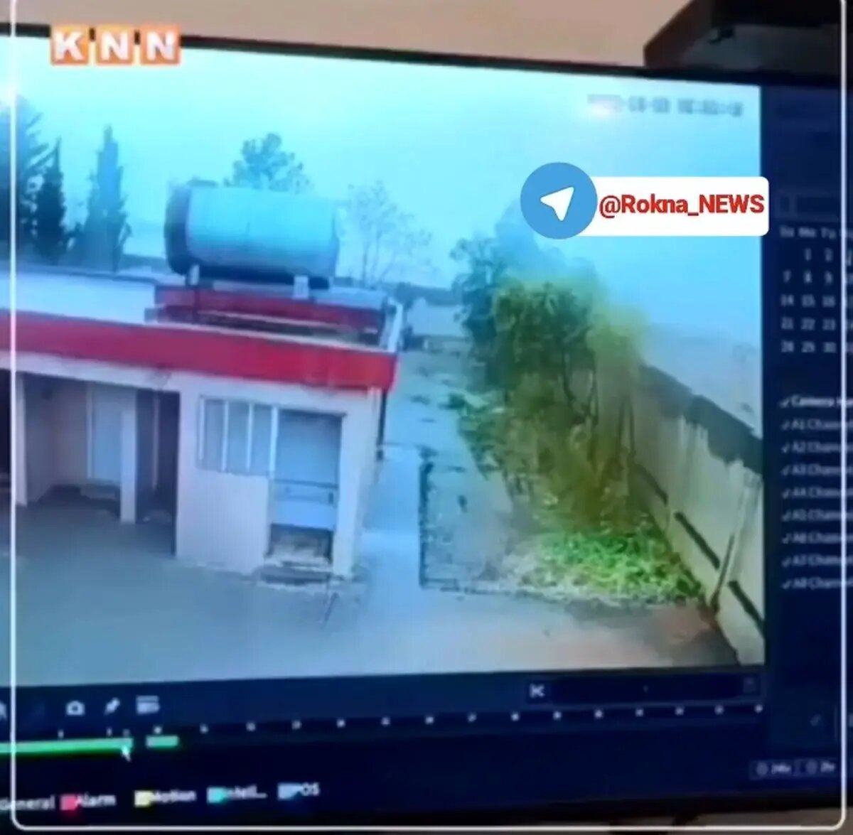 لحظه ورد سیلاب به مهد کودکی در اقلیم کردستان + فیلم