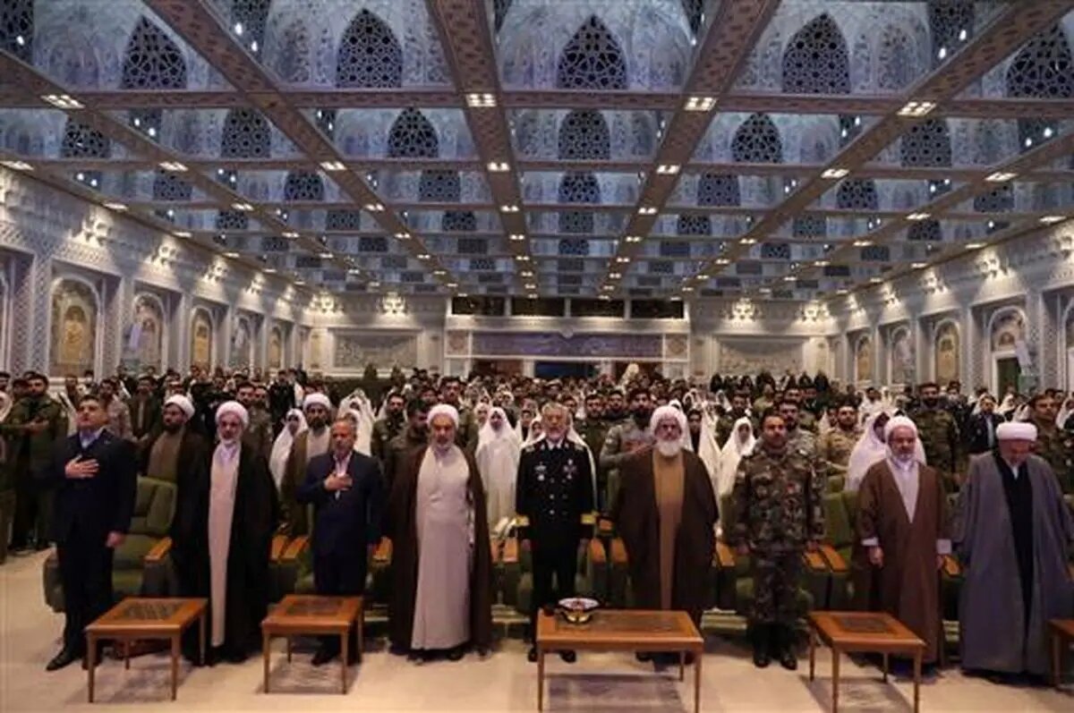 اختتامیه پنجمین جشنواره سراسری زوجهای جوان ارتش برگزار شد