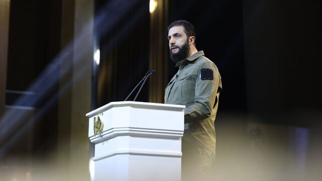 جولانی: ذره‌ای از خاک سوریه را تسلیم نخواهیم کرد!