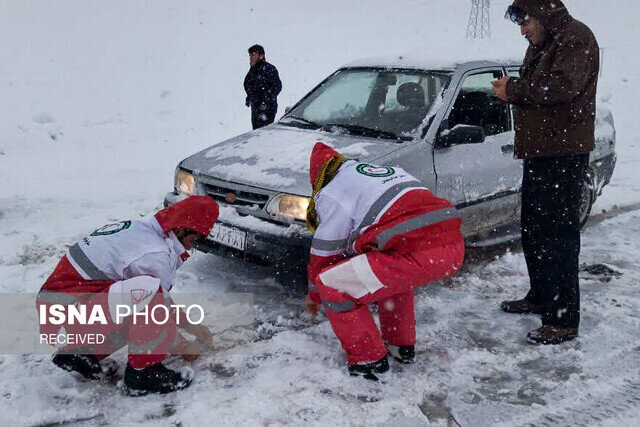 آماده باش کامل هلالاحمر کهگیلویه و بویراحمد به دنبال بارش باران و برف