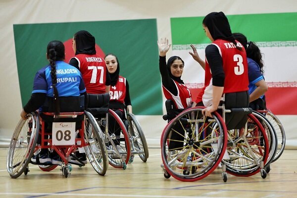 تیم بسکتبال با ویلچر سه نفره دختران فینالیست شد