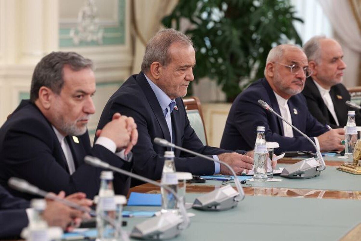 مراسم تبادل تفاهم نامه های دوجانبه ایران و قزاقستان + فیلم