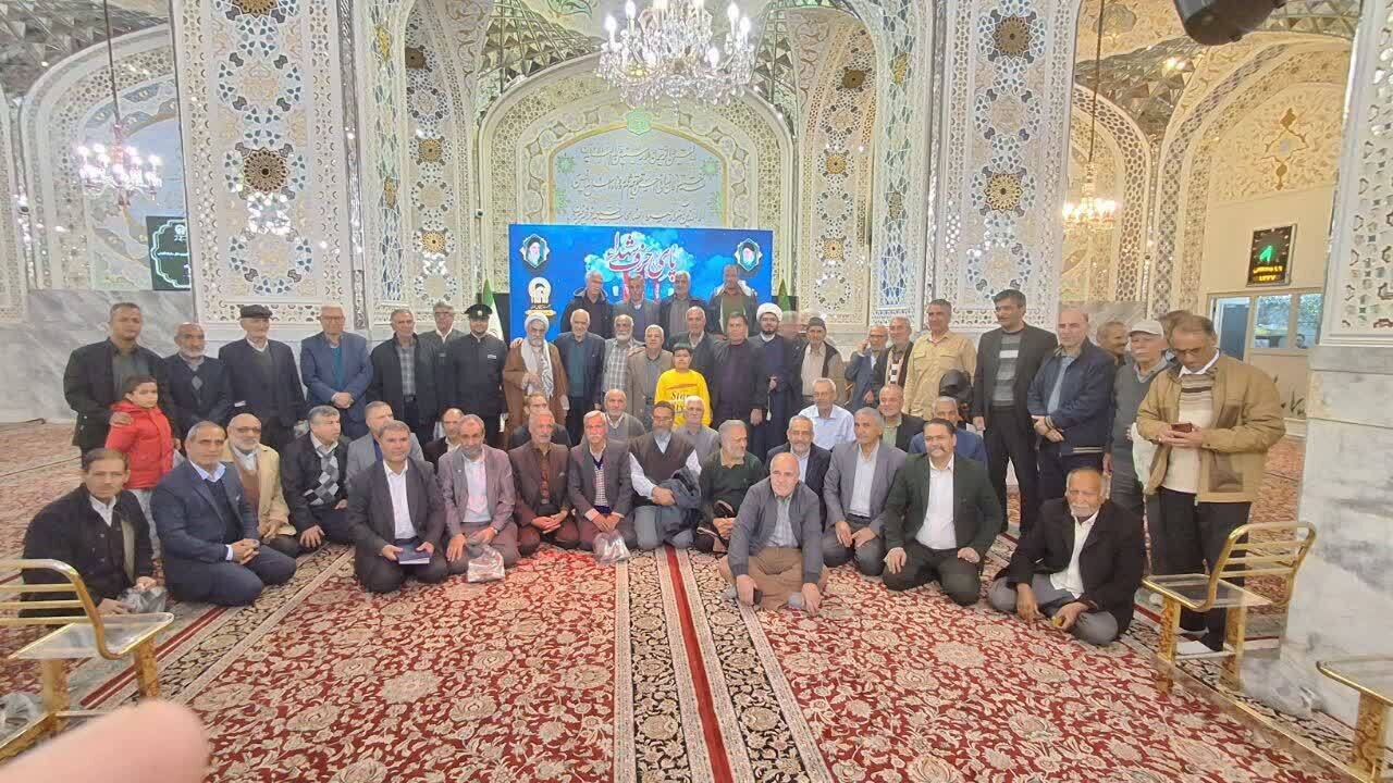 گرامیداشت یاد و خاطره شهدا در حرم رضوی به مناسبت میلاد حضرت فاطمه زهرا (س)