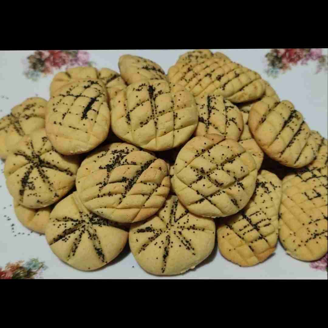شیرینی برنجی خودم پز ..😋..نوش نگاهتان 🦋☕🦋