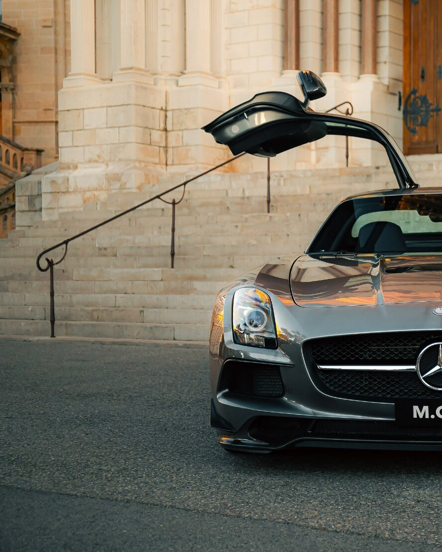 مرسدس بنز SLS AMG بلک سریز؛ کمیاب، خاص و کاملا طبیعی!
