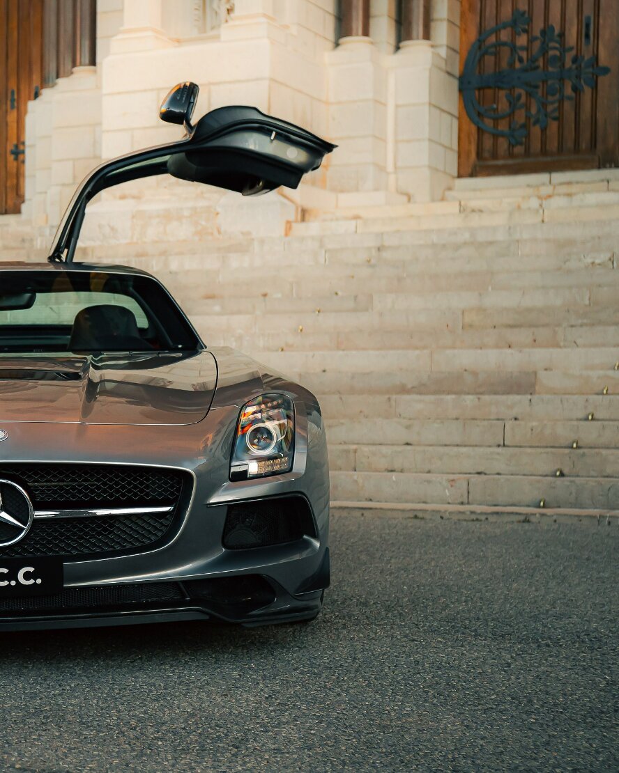 مرسدس بنز SLS AMG بلک سریز؛ کمیاب، خاص و کاملا طبیعی!