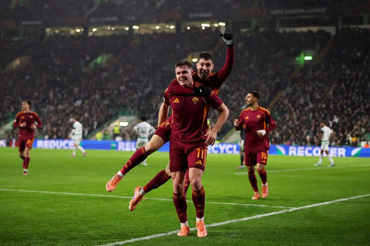 برد قاطع رُم در سلتیک/ پیروزی لیون و استونویلا