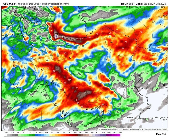 تشدید سامانه بارشی در ۲۰ استان؛ هشدار بارشهای سیلآسا و کولاک برف