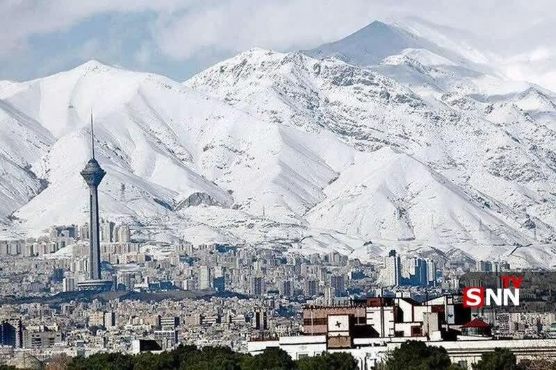 ارتفاعات تهران برفی میشود