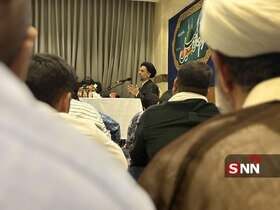 برگزاری مراسم دعای کمیل با حضور کاروان دانشجویی در مدینه منوره+تصاویر